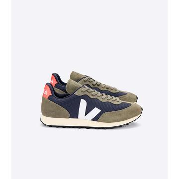 Veja RIO BRANCO ALVEOMESH Women's Running Shoes Olive | CA 422UZG